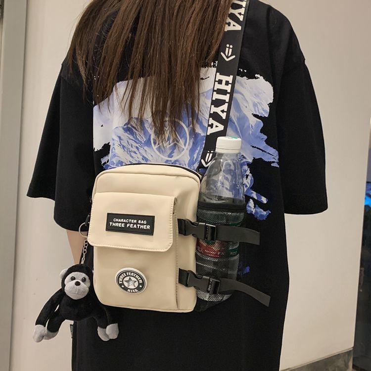 斜挎運動單肩日系街頭潮流休閒挎包