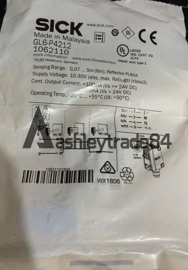 1pc-sick-gl6-p4212-1062110-photoelectric-switch-sensor 0