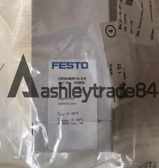 new-1pcs-festo-solenoid-valve-cpe24-m2h-5l-3-8-163810 0