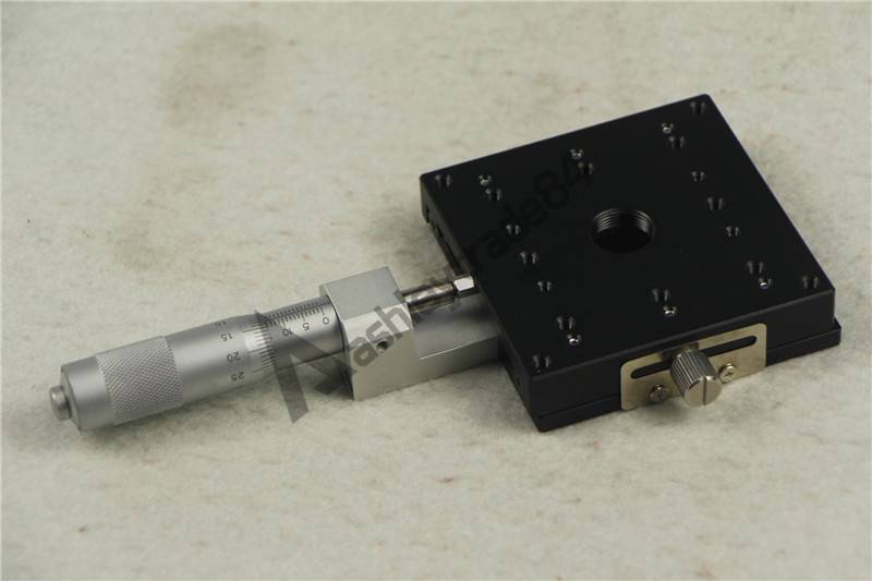 x-axis-lx80-c-micrometer-manual-precision-linear-stage-bearing-80*80mm-new 0