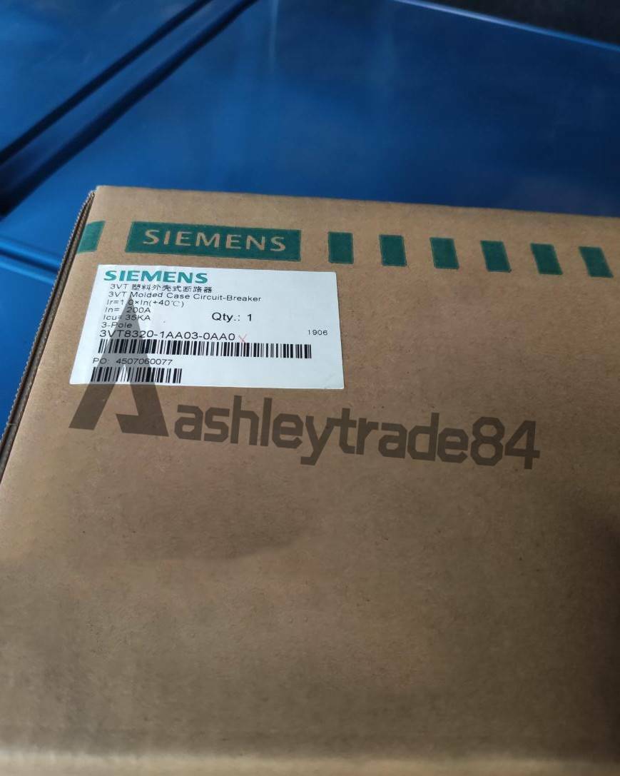 new-1pc-siemens-3vt8320-1aa03-0aa0-200a-plastic-shell-circuit-breaker 0