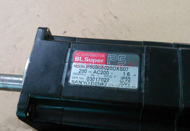 used-1pcs-sanyo-servo-motor-p50b05020dxs07 0