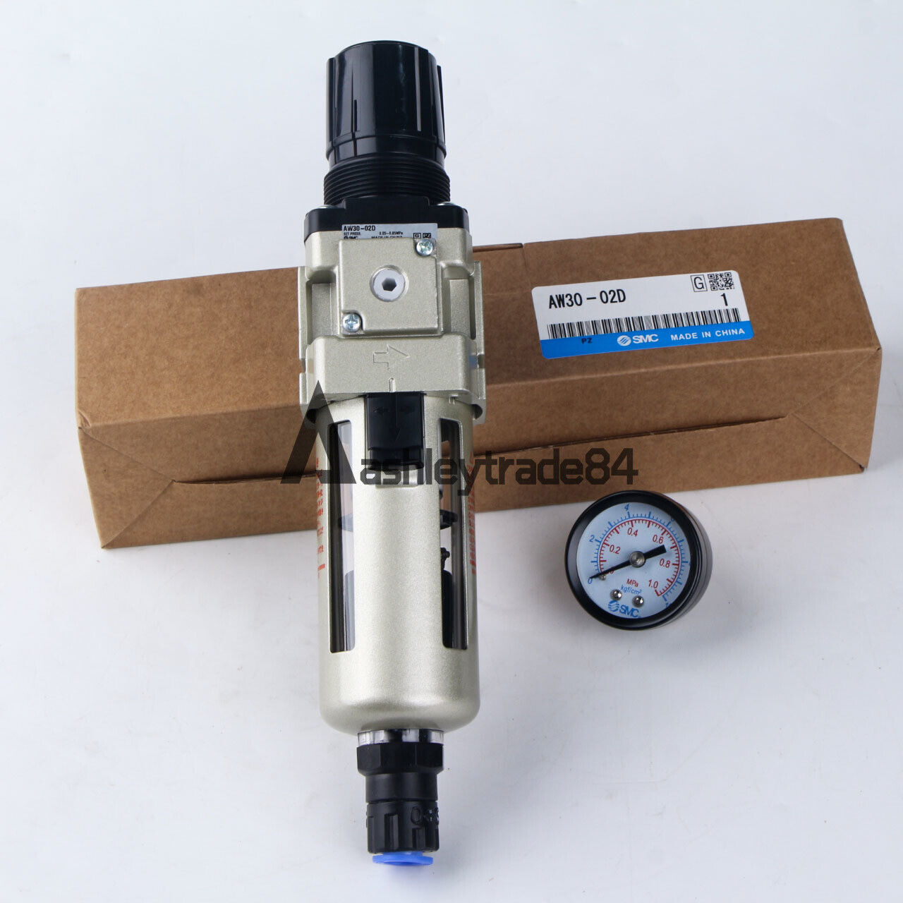 1pcs-new-smc-aw30-02dg-pressure-regulating-filter 0