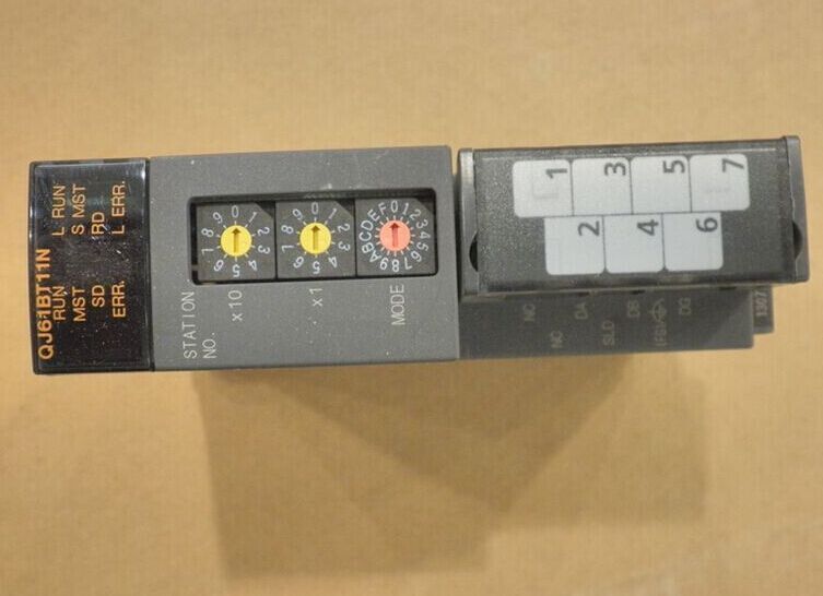used-1pcs-mitsubishi-plc-qj61bt11n-cc-link-master-module 0