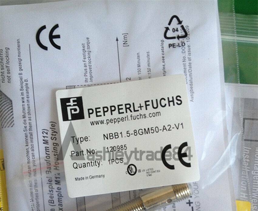 1pcs-new-pepperl-fuchs-nbb1.5-8gm50-a2-v1-proximity-switch 0