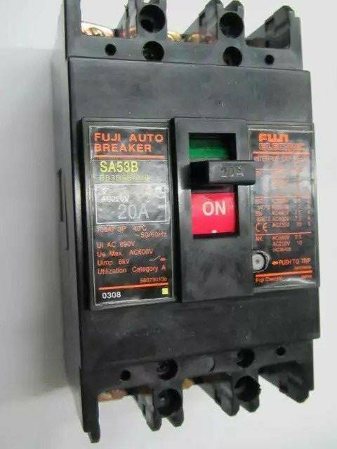 1pc-new-fuji-sa53b-3p-20a-circuit-breaker 0