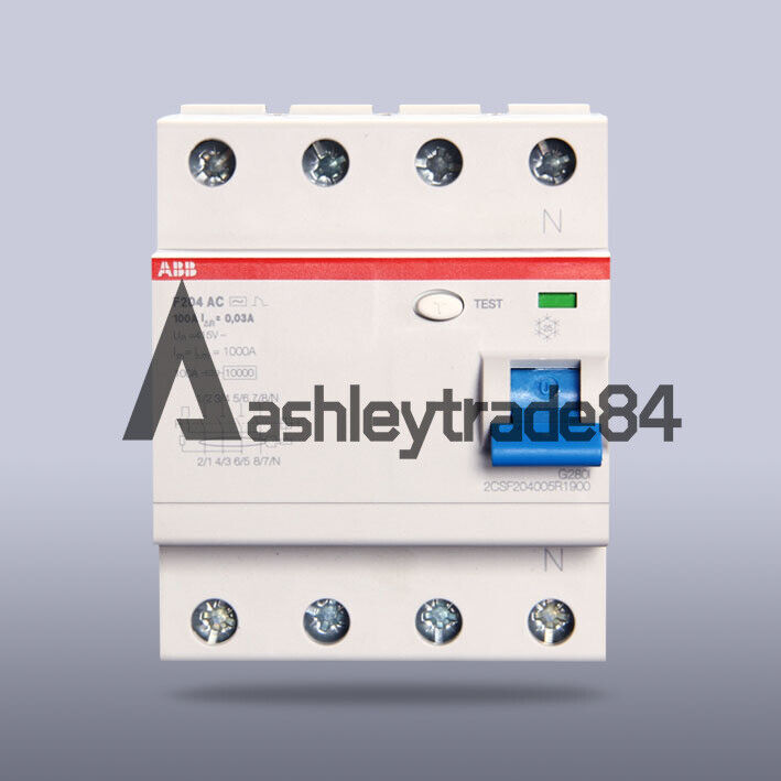 new-abb-residual-current-operated-circuit-breaker-f204-ac-100-0.03 0