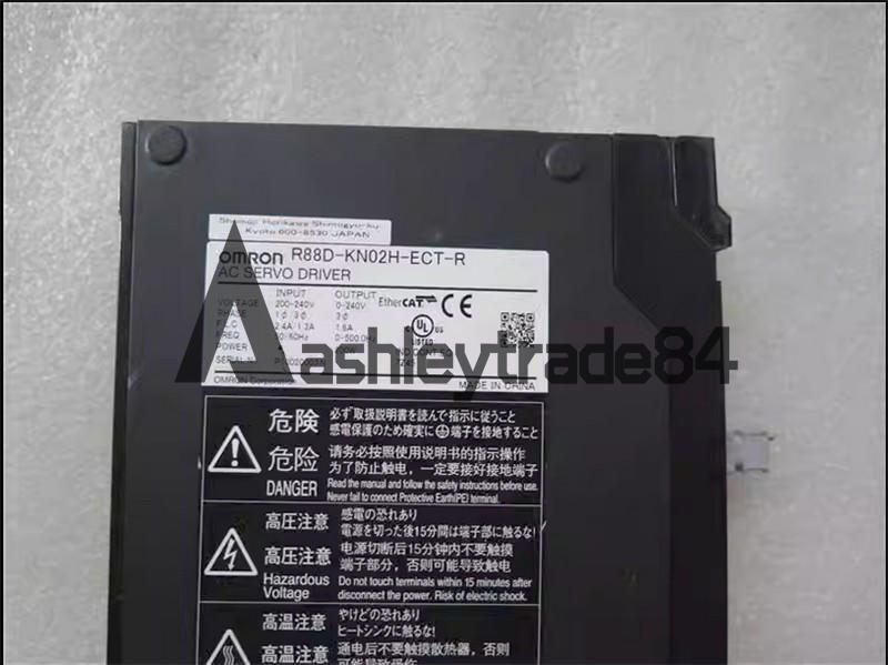 used-1pcs-omron-driver-r88d-kn02h-ect-r 0