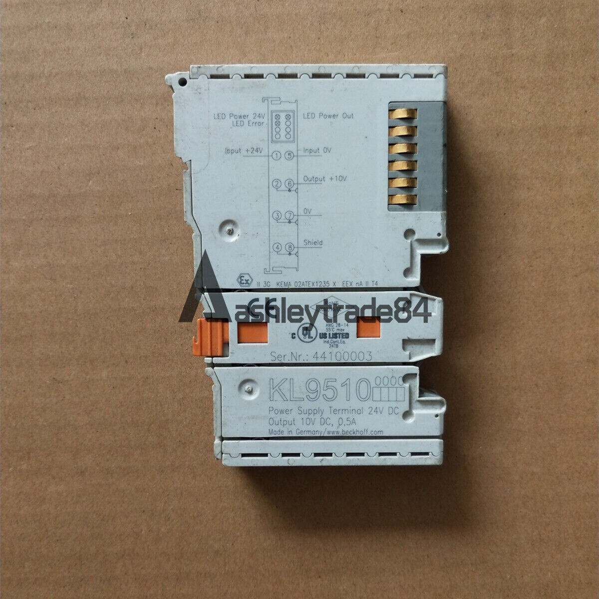 used-one-beckhoff-kl9510 0