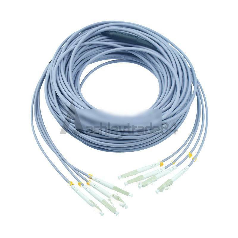 30m-indoor-armored-cable-multi-mode-lc-lc-4-strand-9-125-fiber-optic-patch-cord 0