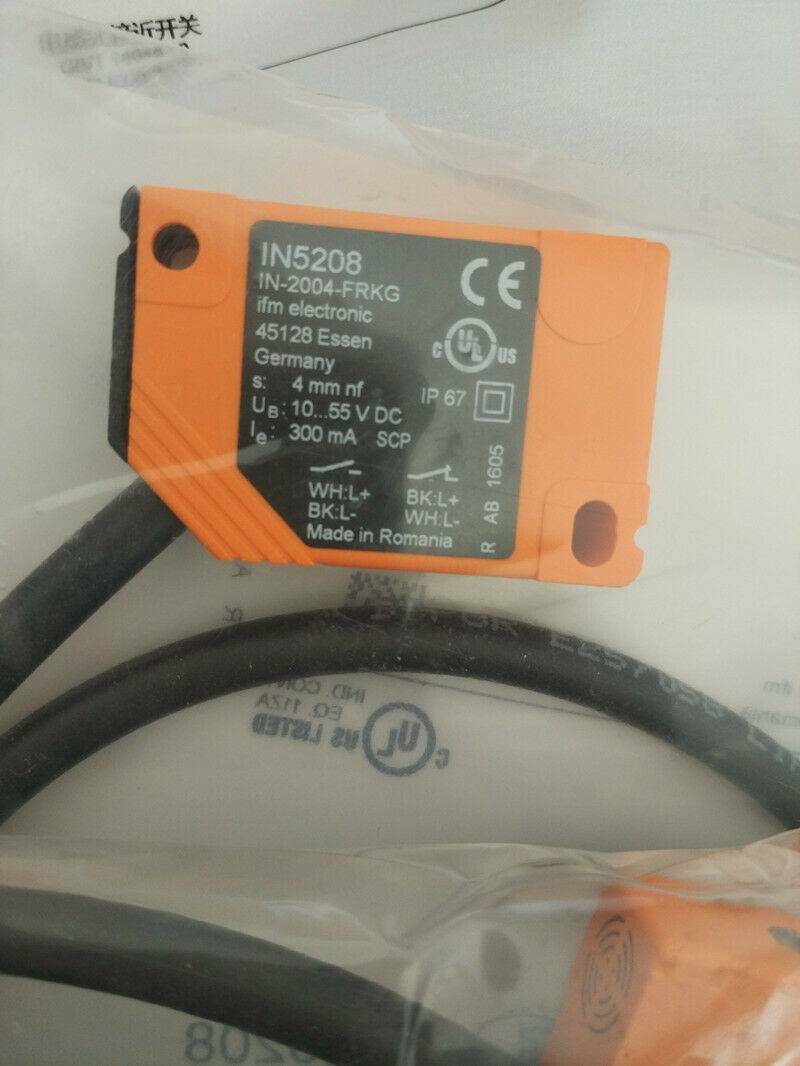 1pcs-ifm-proximity-switch-in5208-inductance-sensor 0