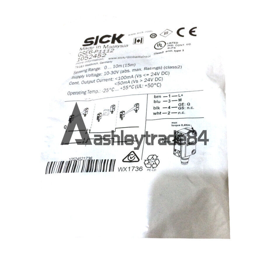 1pcs-new-sick-gse6-p1212-miniature-photoelectric-sensors 0