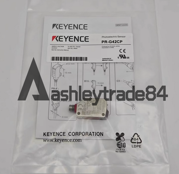 new-1pcs-in-box-keyence-pr-g42cp-photoelectric-switch-sensor 0