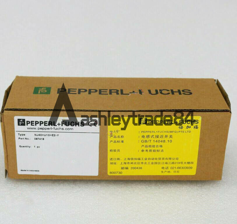 1pc-pepperl-fuchs-nj40-u10-e2-y-087418-sensor 0
