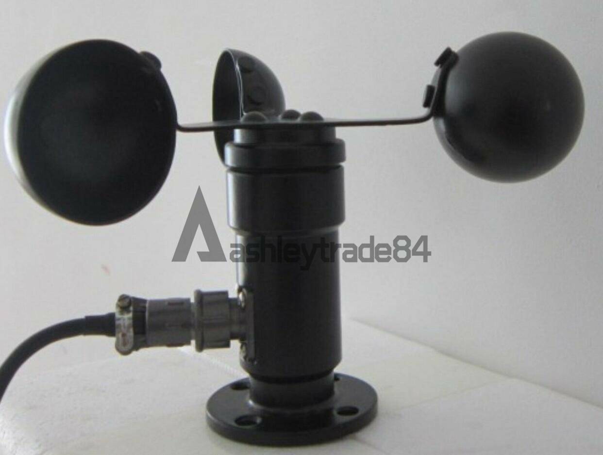aluminium-alloyed-wind-speed-sensor-three-cup-anemometer-current-4-20ma-output 0