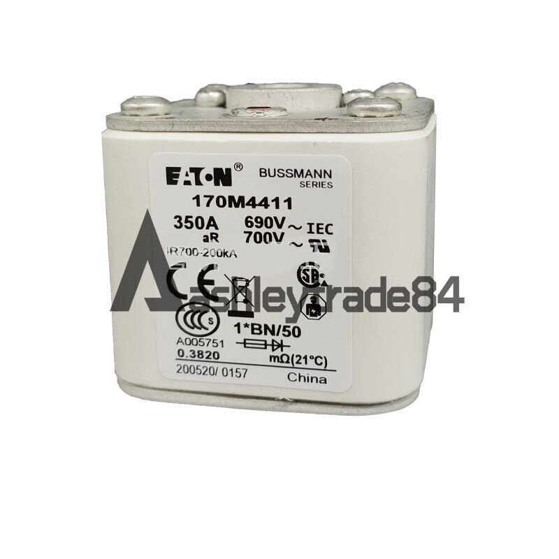 new-1pcs-bussmann-170m4411-fast-acting-fuse-690v-350a 0