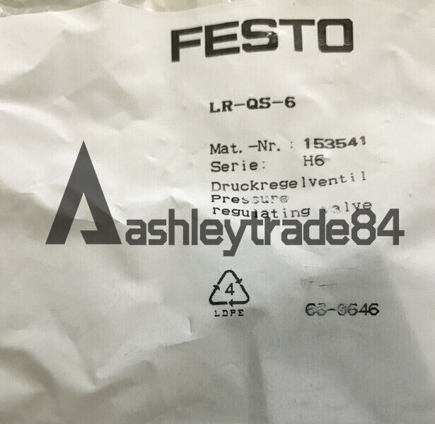 1pc-new-festo-lr-qs-6-153541-pressure-reducing-valve 0