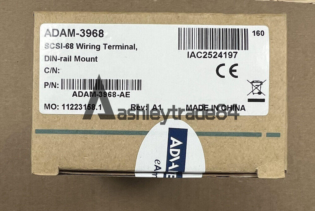 new-1pcs-advantech-terminal-board-adam-3968-adam-3968-ae-scsi-68-wiring-terminal 0