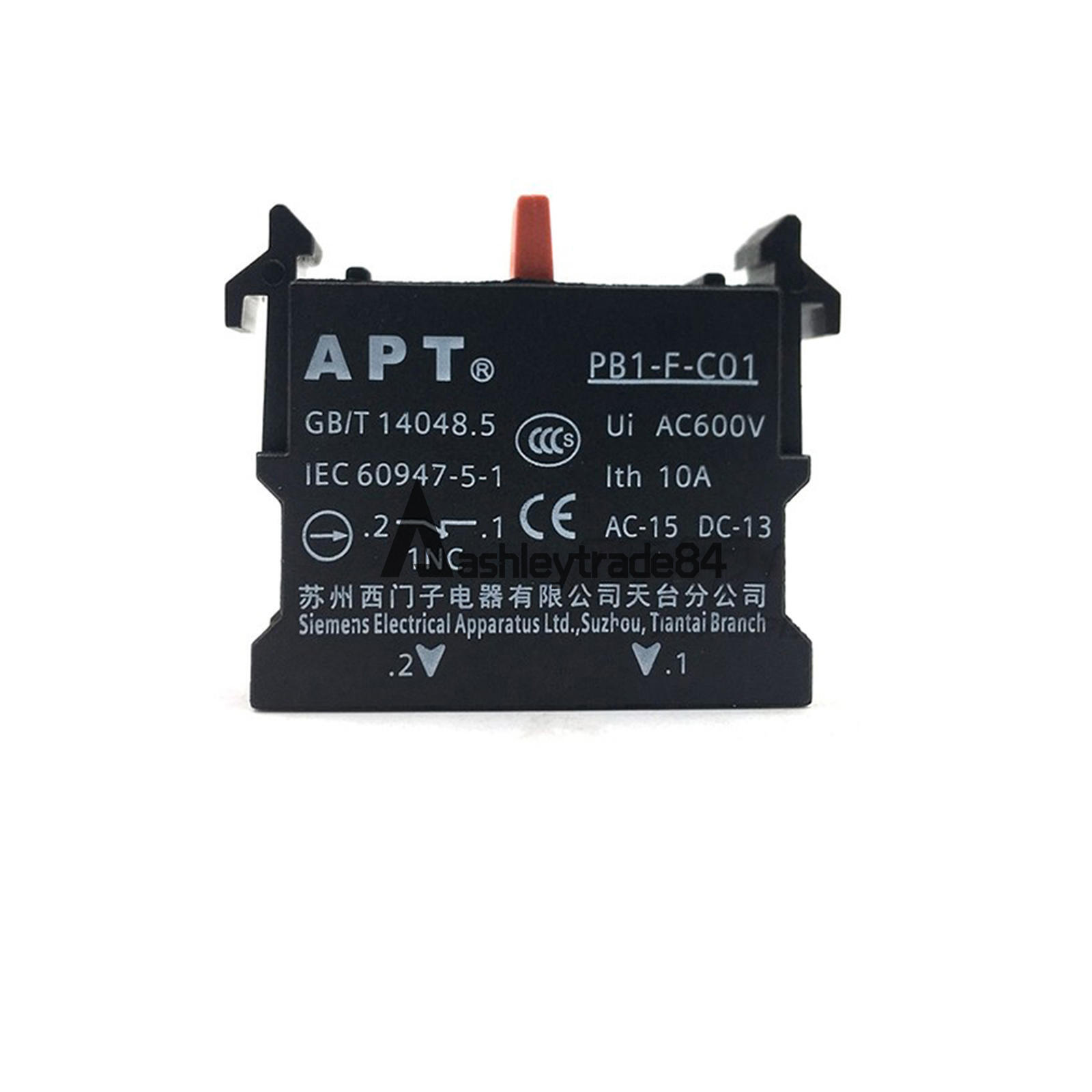 10pcs-for-siemens-pb1-f-c01-ac-15-dc-13-ac600v-auxiliary-contacts 0