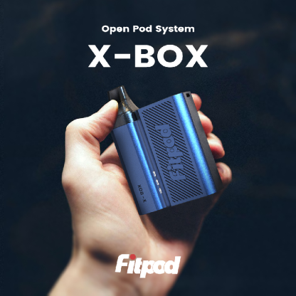 【斯萊克四代主機(FITPOD X-BOX)】套裝 | 可調節段數  氣孔 三段輸出 台灣現貨-蒸汽領域 - 魯米國際有限公司
