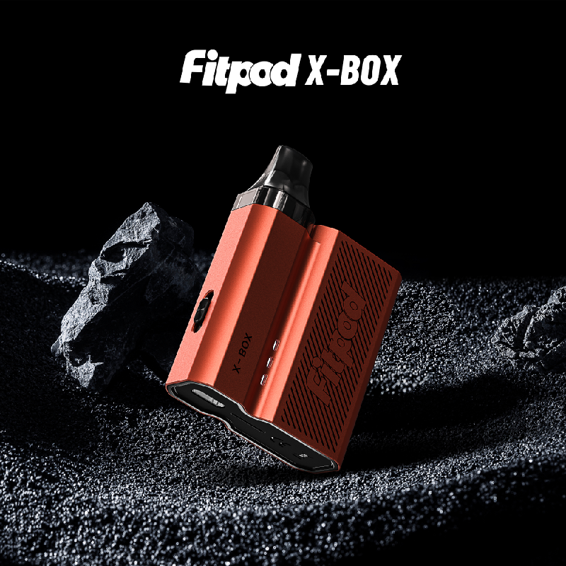 【斯萊克四代主機(FITPOD X-BOX)】套裝 | 可調節段數  氣孔 三段輸出 台灣現貨-蒸汽領域 - 魯米國際有限公司