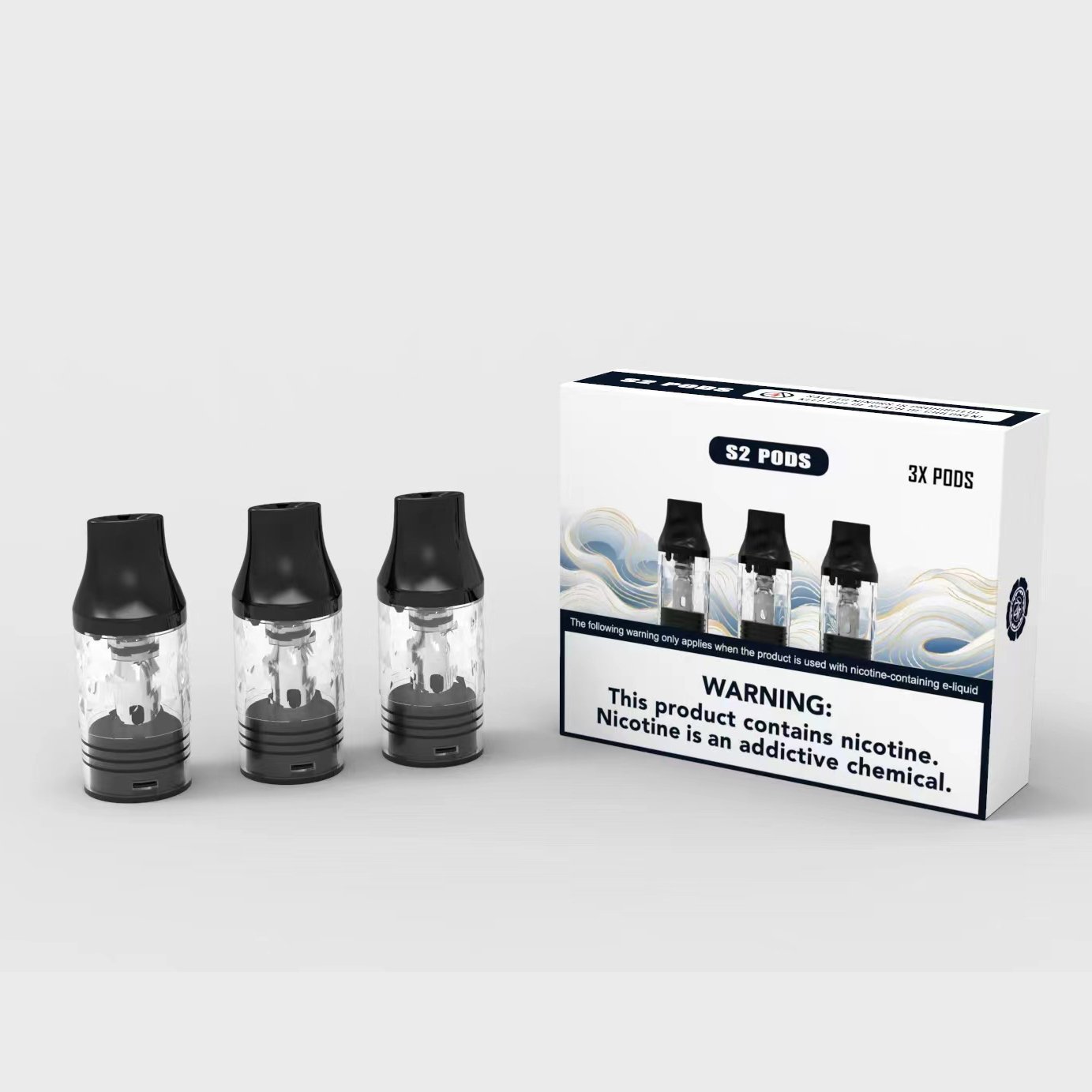 【小煙套裝】SAMURAI 將軍主機 S2 POD 500mah-台灣現貨-蒸汽領域 - 魯米國際有限公司