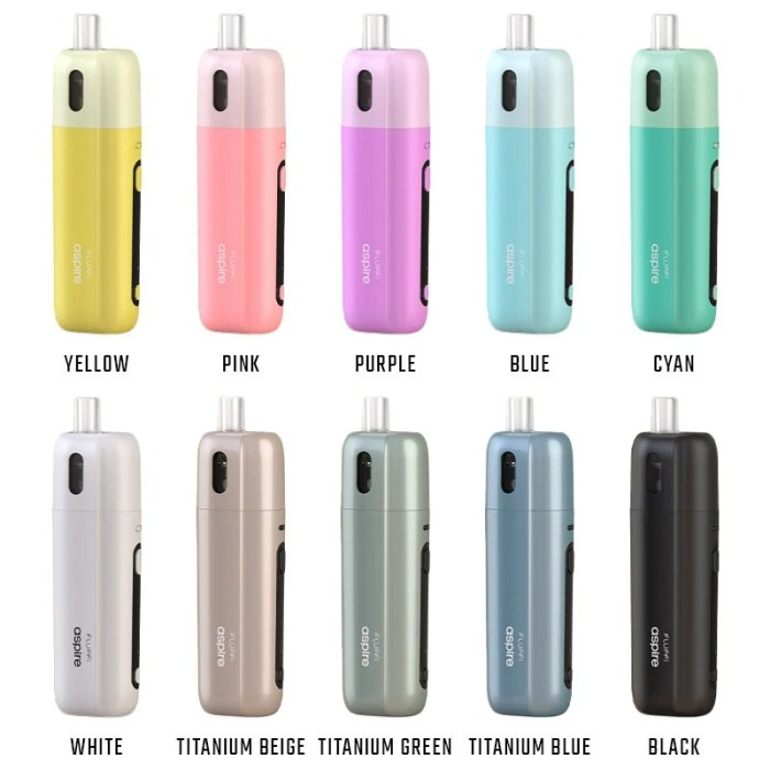 【Aspire Fluffi 1500mAh 酪梨寶寶主機】套裝-台灣現貨-蒸汽領域 - 魯米國際有限公司