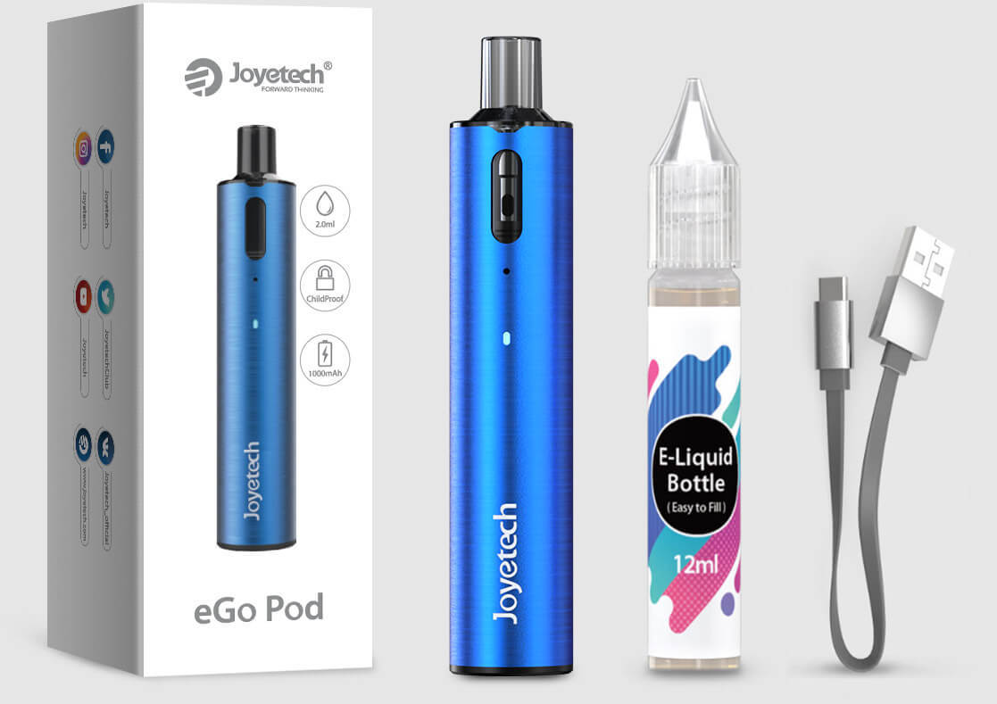 【小煙套裝】Joyetech eGo Pod 套裝/eGo Pod空倉-蒸汽領域 - 魯米國際有限公司