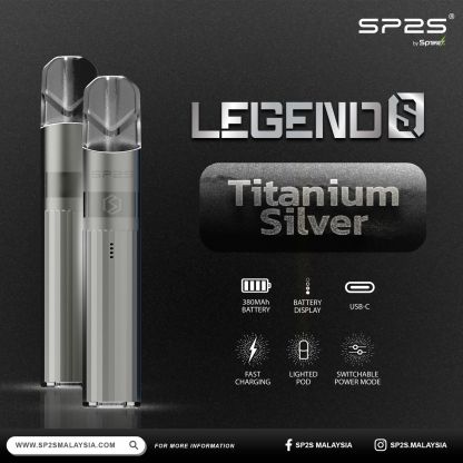 SP2S | SP2S升級版電鍍鈦色主機/通用於一代煙彈-蒸汽領域 - 魯米國際有限公司