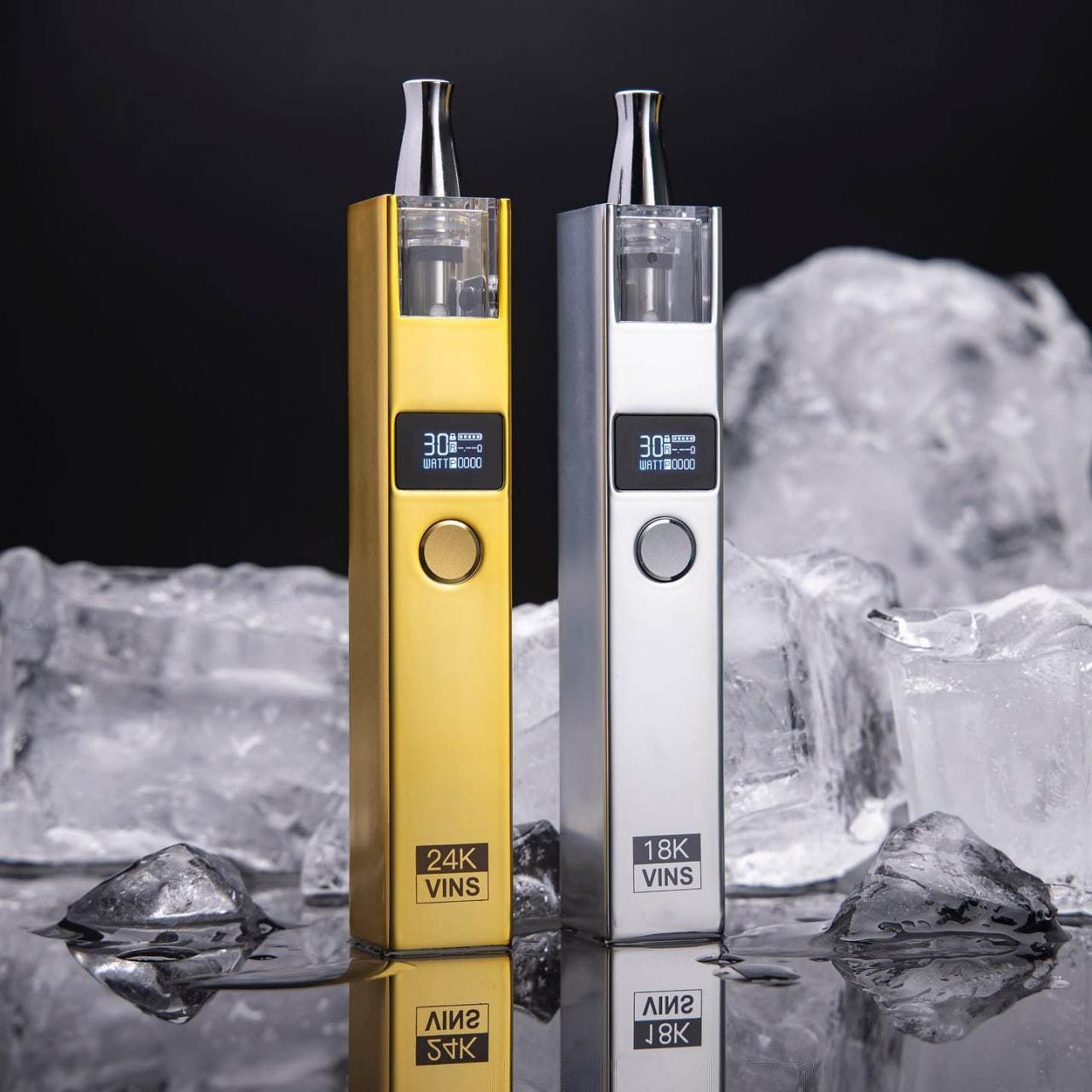 【小煙套裝】VINS 24K 小金條 / 18K 小銀磚 Pod Kit Review | 鋅合金材質-蒸汽領域 - 魯米國際有限公司