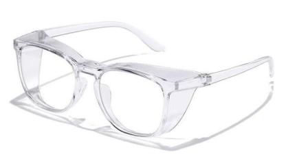 clear goggles
