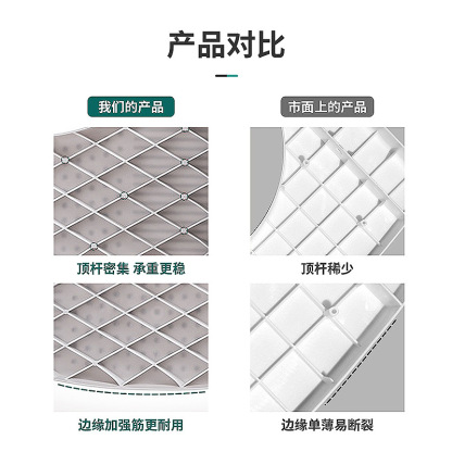 马桶凳脚凳 马桶蹲便蹲坑助力神器厕所卫生间脚踩脚踏坐便凳垫脚凳