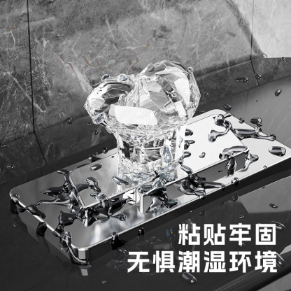 SP SAUCE马桶按压器 爱心形卫生间浴室水箱按钮辅助器时尚冲水按钮把