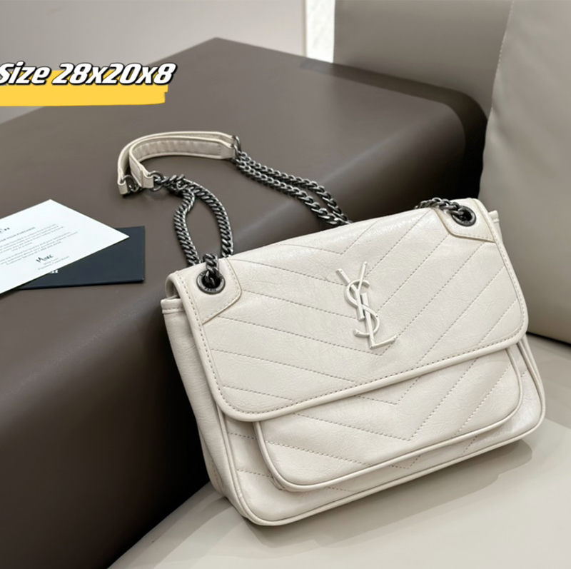 SAINT LAURENT サンローラン S級品 ハンドバッグ ショルダーバッグ レディース