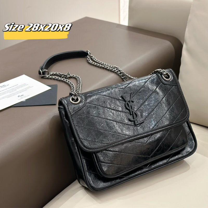 SAINT LAURENT サンローラン S級品 ハンドバッグ ショルダーバッグ レディース