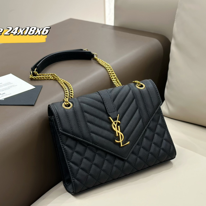 SAINT LAURENT サンローランエンベロープ ショルダーバッグ