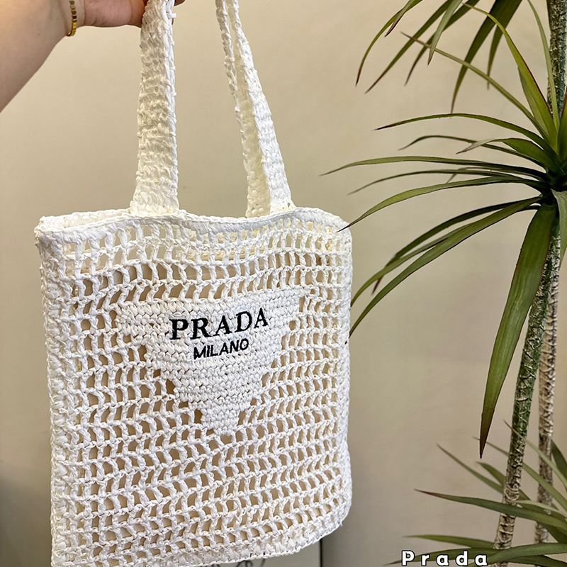 プラダ Prada クロシェ バッグ ハンドバッグ トートバッグ