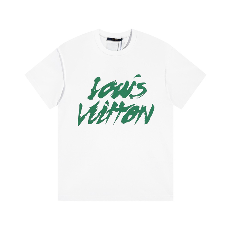 ルイ・ヴィトン（LOUIS VUITTON） 2色 Tシャツ 半袖 メンズ＆レディース