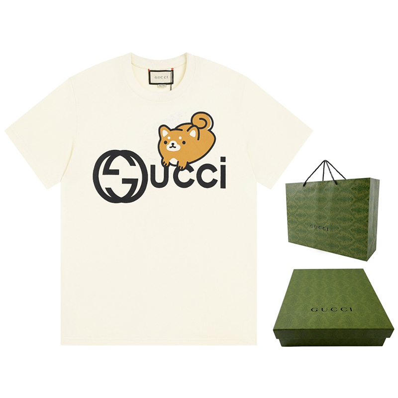 グッチ GUCCI 定番 2色 Tシャツ 半袖 メンズ＆レディース