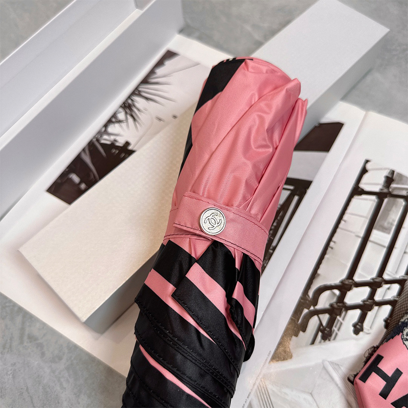 シャネル（CHANEL）晴雨兼用傘 日傘 自動折り たたみ傘 レディース メンズ