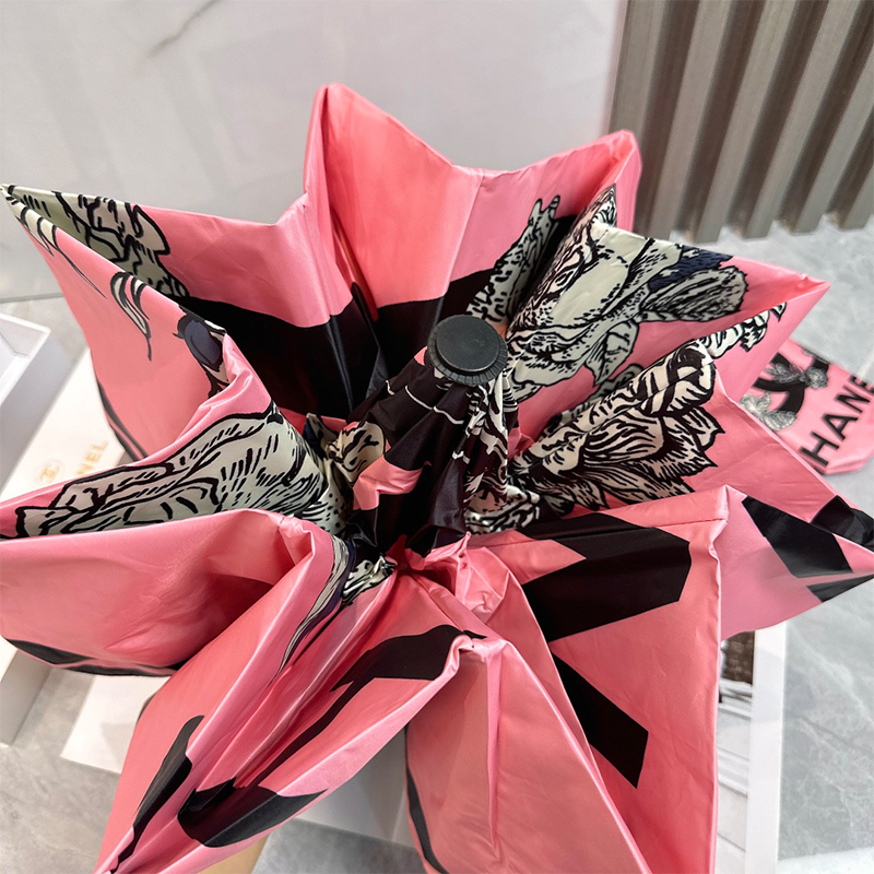 シャネル（CHANEL）晴雨兼用傘 日傘 自動折り たたみ傘 レディース メンズ