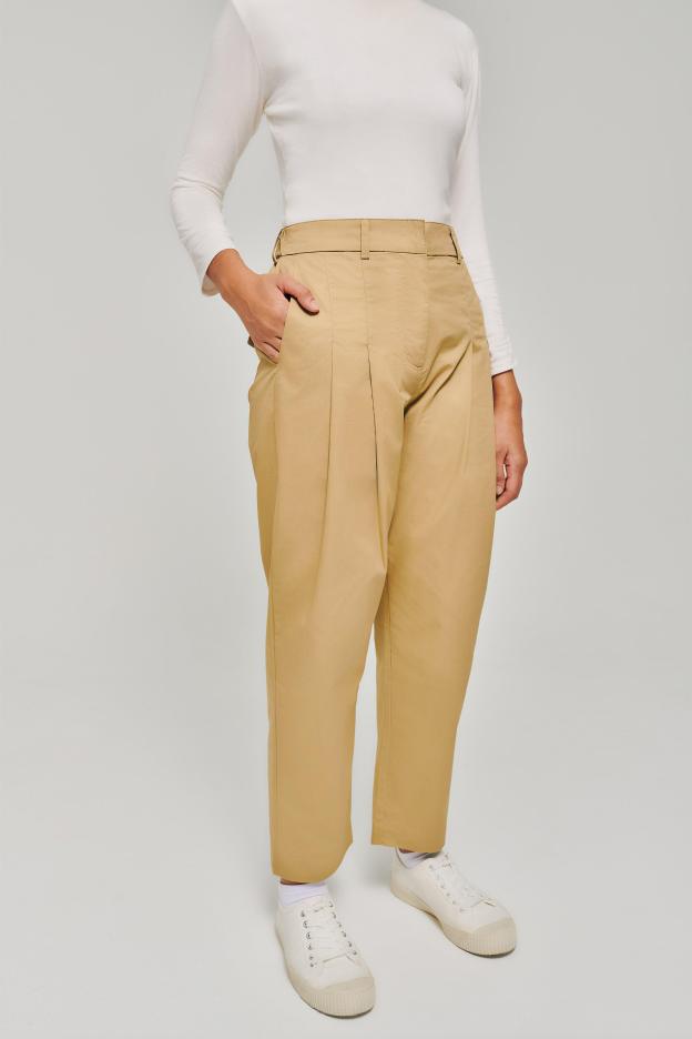 Double Khakis Pleated Pants - Mimpikita