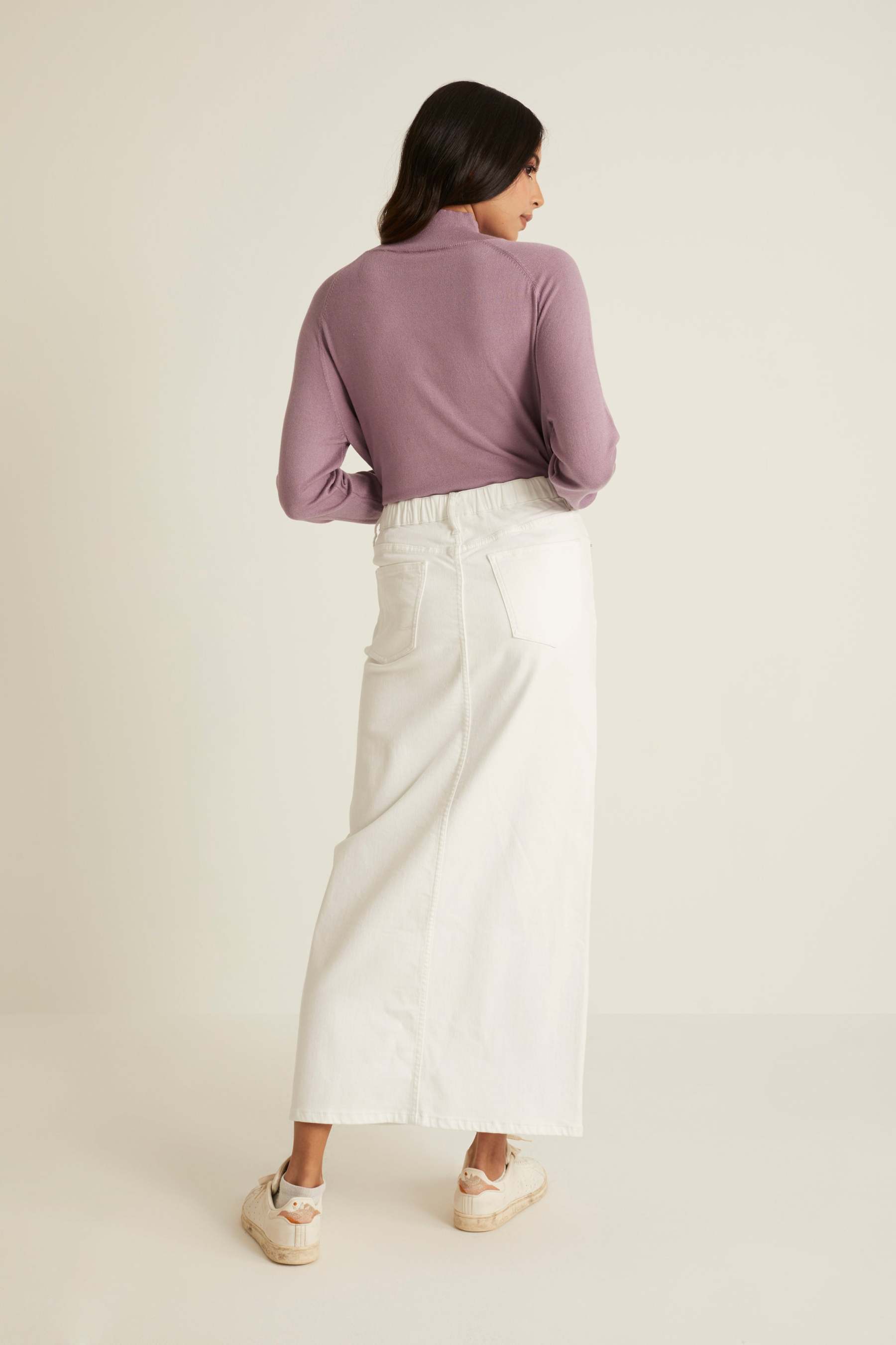 Casual Long Sleeve Lilac Top for Women