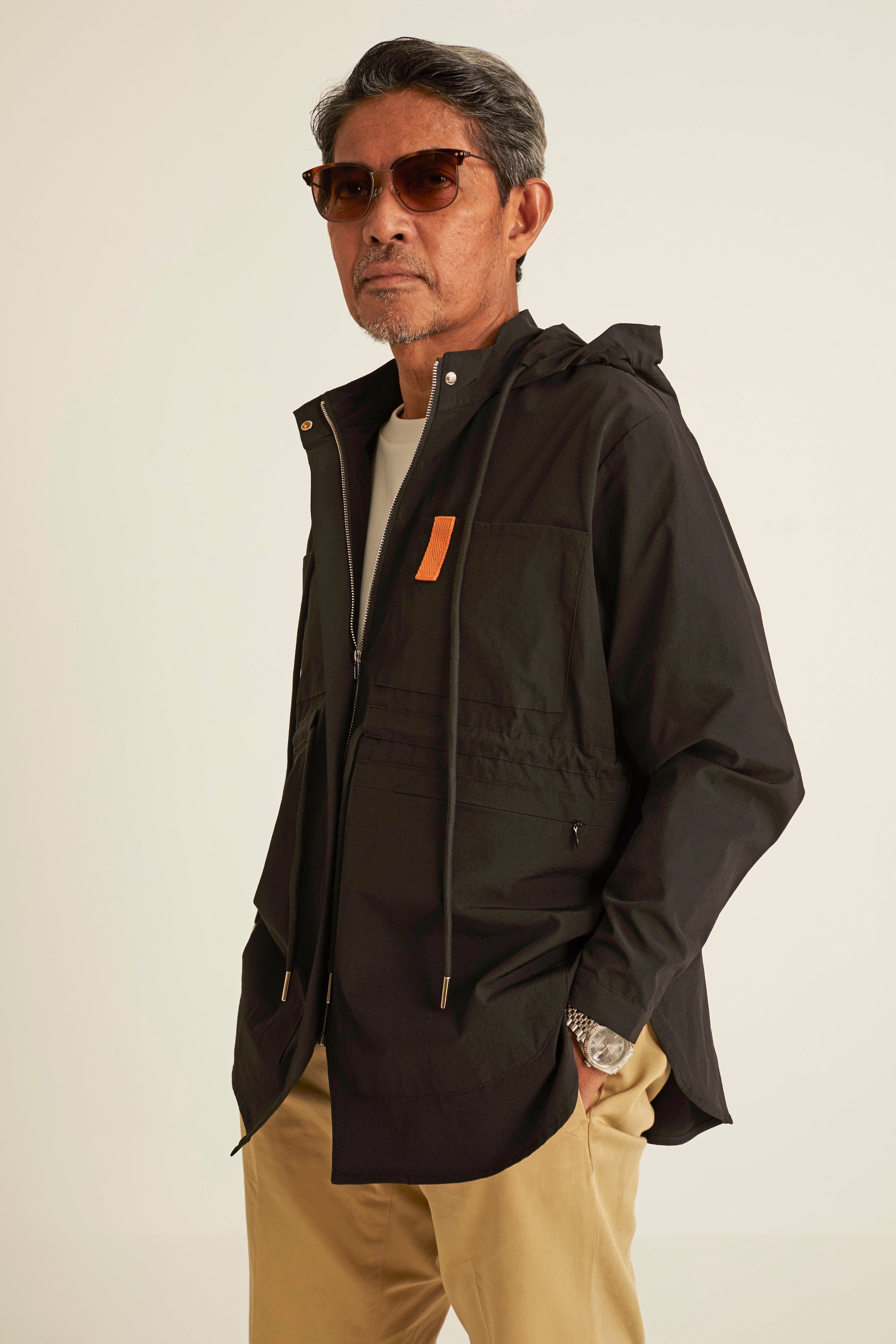 Black Parka Jacket