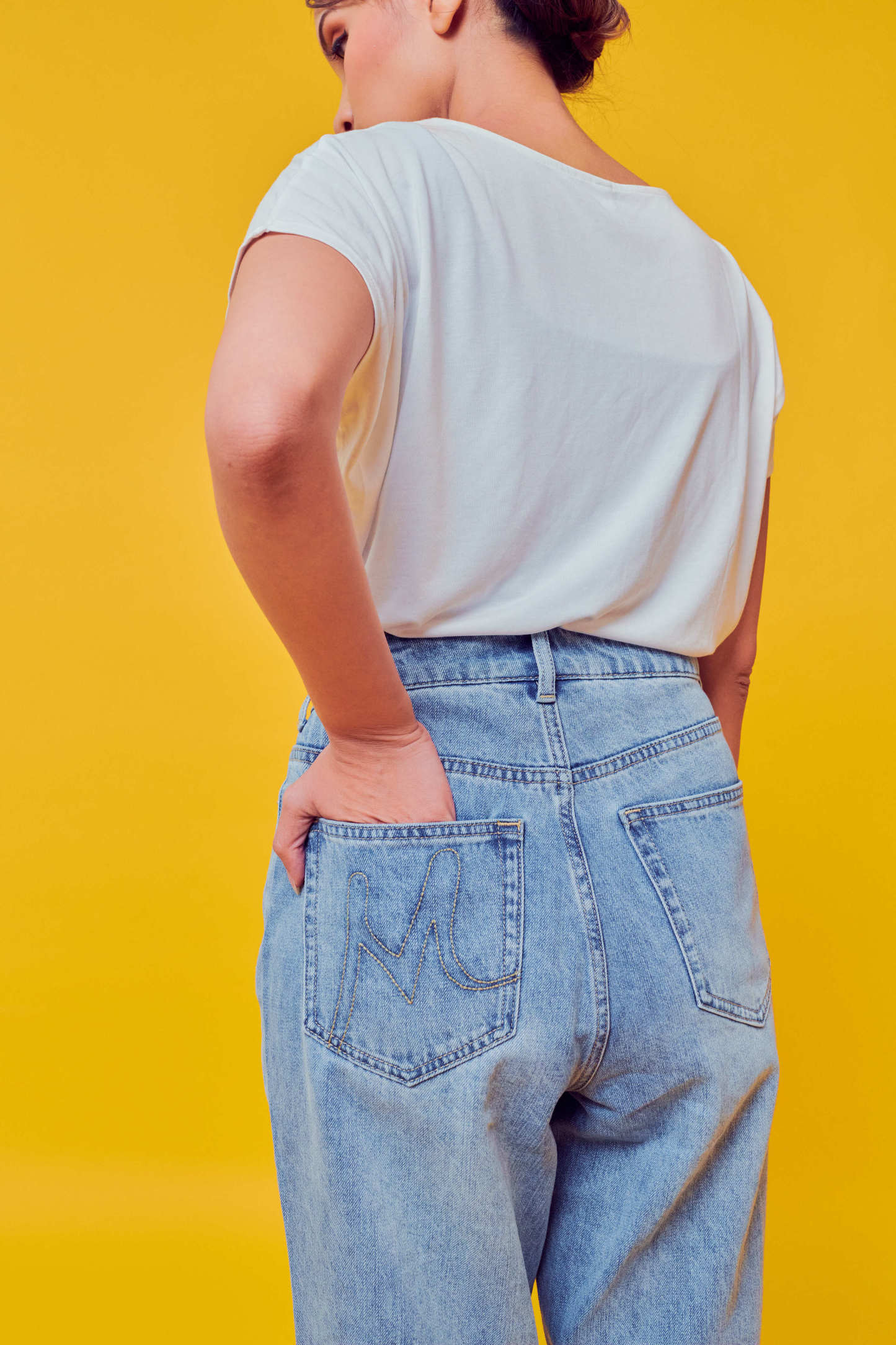 Madre Washed Light Blue Jeans
