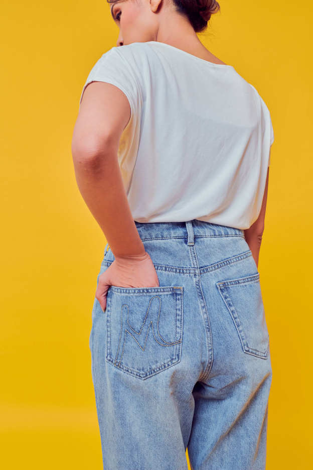 Madre Washed Light Blue Jeans