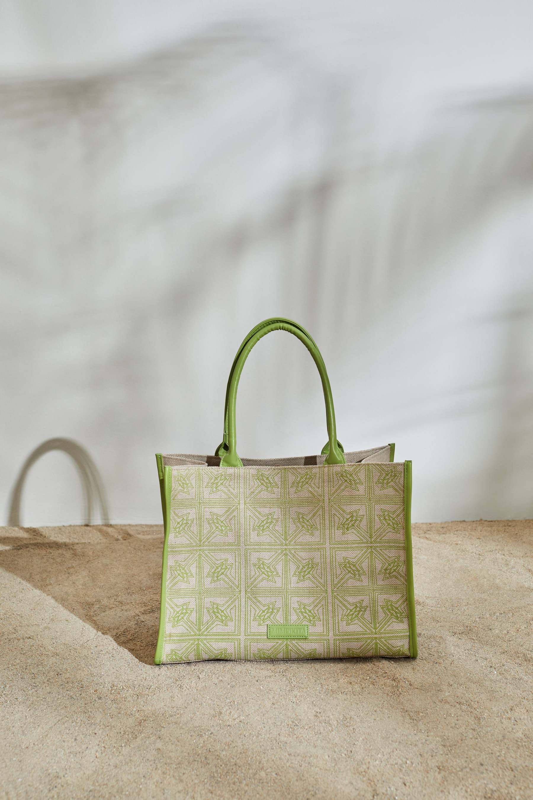 Carried Away Lime Tote Bag for Women