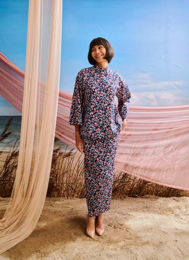 Melati Boxy Baju Kurung Set