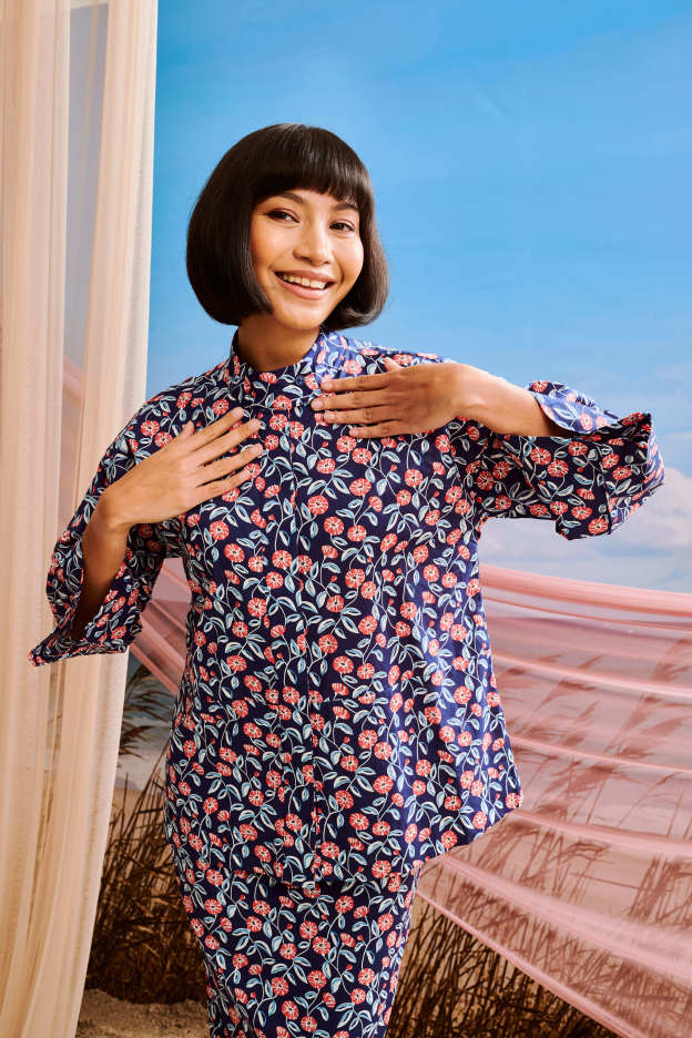 Melati Boxy Baju Kurung Set