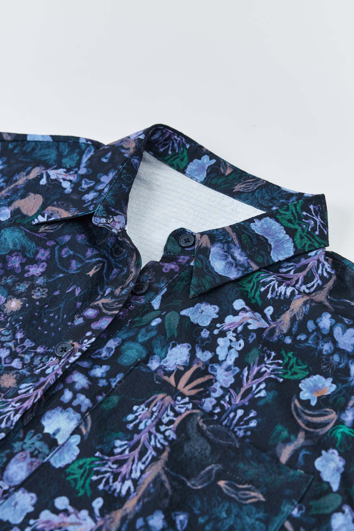 Esme Black Printed Shirt with Long Sleeve